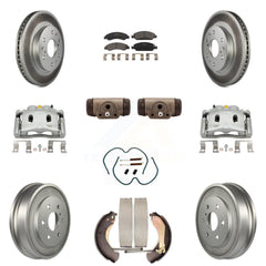 Transit Auto KCG-100374T Disc Brake Kit for 2005-2007 Chevrolet Silverado 1500 Classic, Chevrolet Silverado 1500, GMC Sierra 1500 - Front and Rear product image