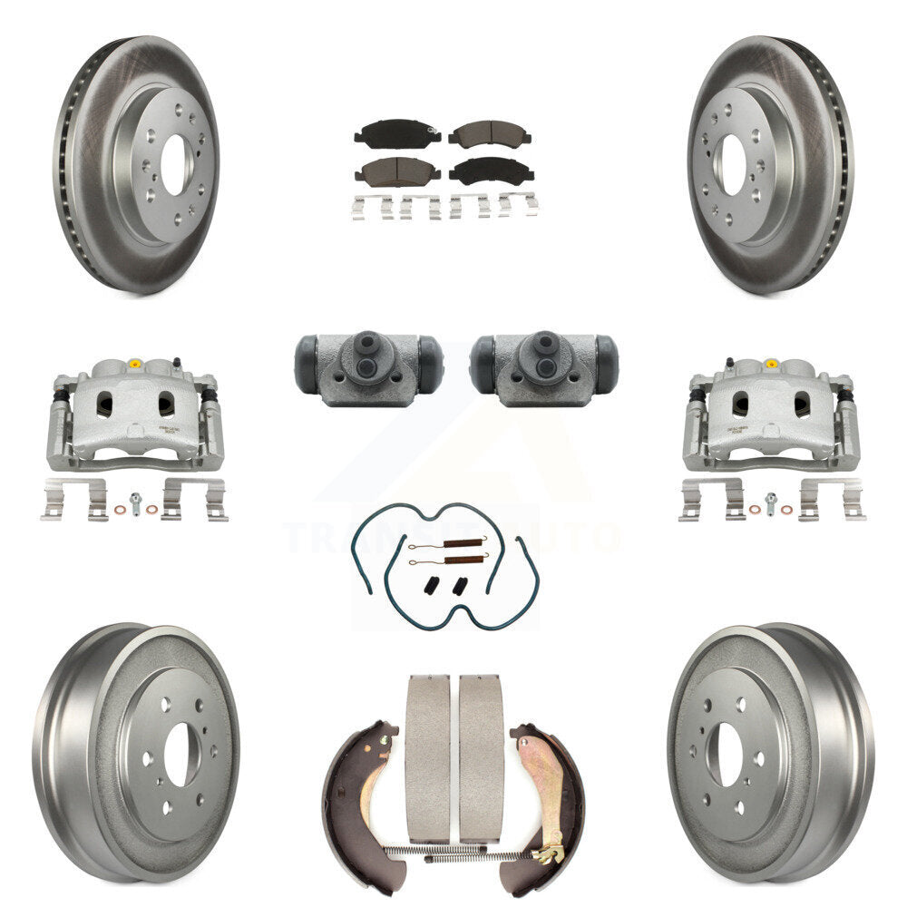 Transit Auto KCG-100375C Disc Brake Kit for 2005-2007 Chevrolet Silverado 1500, Chevrolet Silverado 1500 Classic, GMC Sierra 1500 - Front and Rear product image