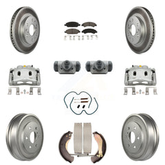 Transit Auto KCG-100375C Disc Brake Kit for 2005-2007 Chevrolet Silverado 1500, Chevrolet Silverado 1500 Classic, GMC Sierra 1500 - Front and Rear product image