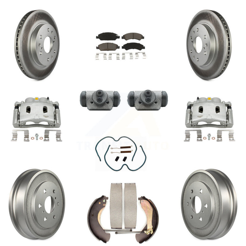 Transit Auto KCG-100375C Disc Brake Kit for 2005-2007 Chevrolet Silverado 1500, Chevrolet Silverado 1500 Classic, GMC Sierra 1500 - Front and Rear product image