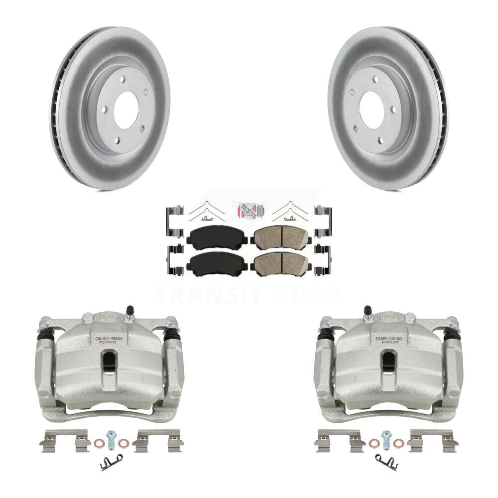 Transit Auto KCG-100375N Disc Brake Kit for 2008-2015 Nissan Rogue Select, Nissan Rogue - Front product image