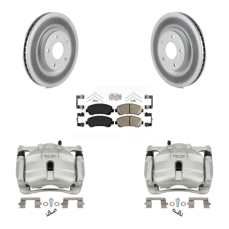 Transit Auto KCG-100375N Disc Brake Kit for 2008-2015 Nissan Rogue Select, Nissan Rogue - Front product image