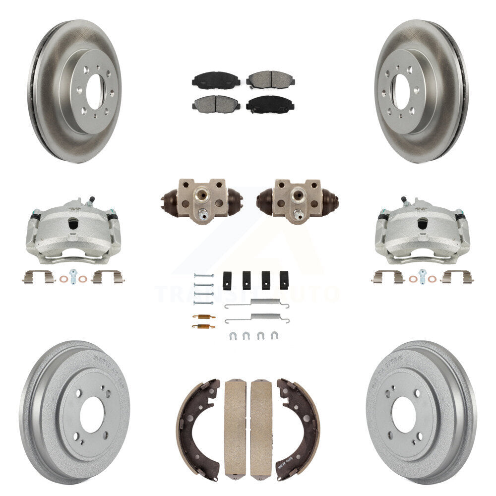 Transit Auto KCG-100375S Disc Brake Kit for 2001-2005 Honda Civic - Front and Rear product image