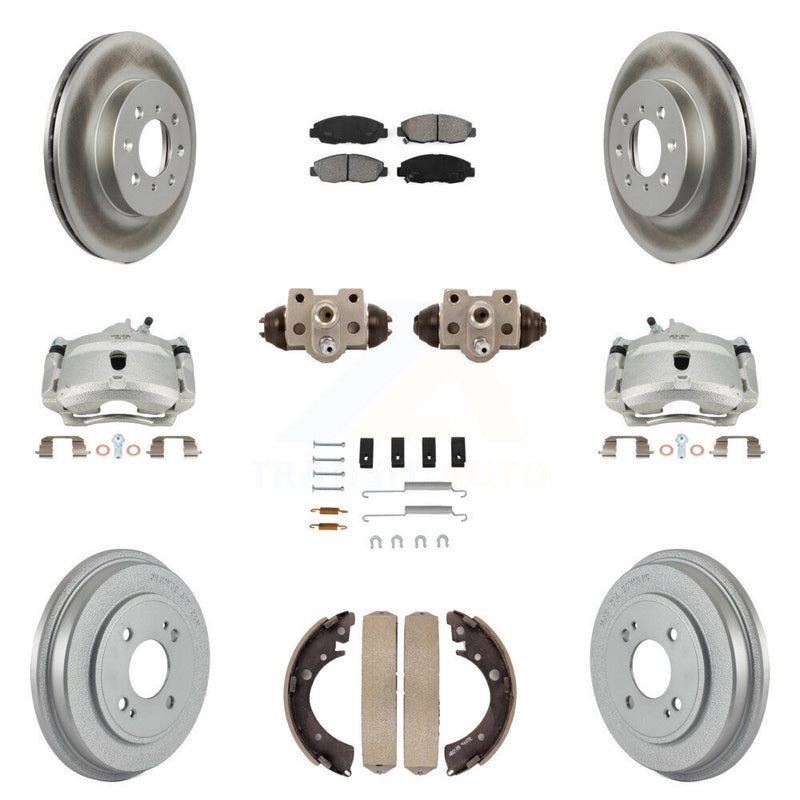Transit Auto KCG-100375S Disc Brake Kit for 2001-2005 Honda Civic - Front and Rear product image