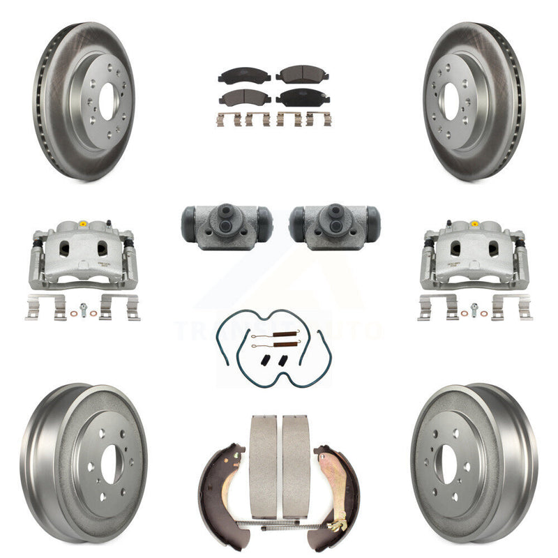 Transit Auto KCG-100375T Disc Brake Kit for 2005-2007 Chevrolet Silverado 1500, Chevrolet Silverado 1500 Classic, GMC Sierra 1500 - Front and Rear product image