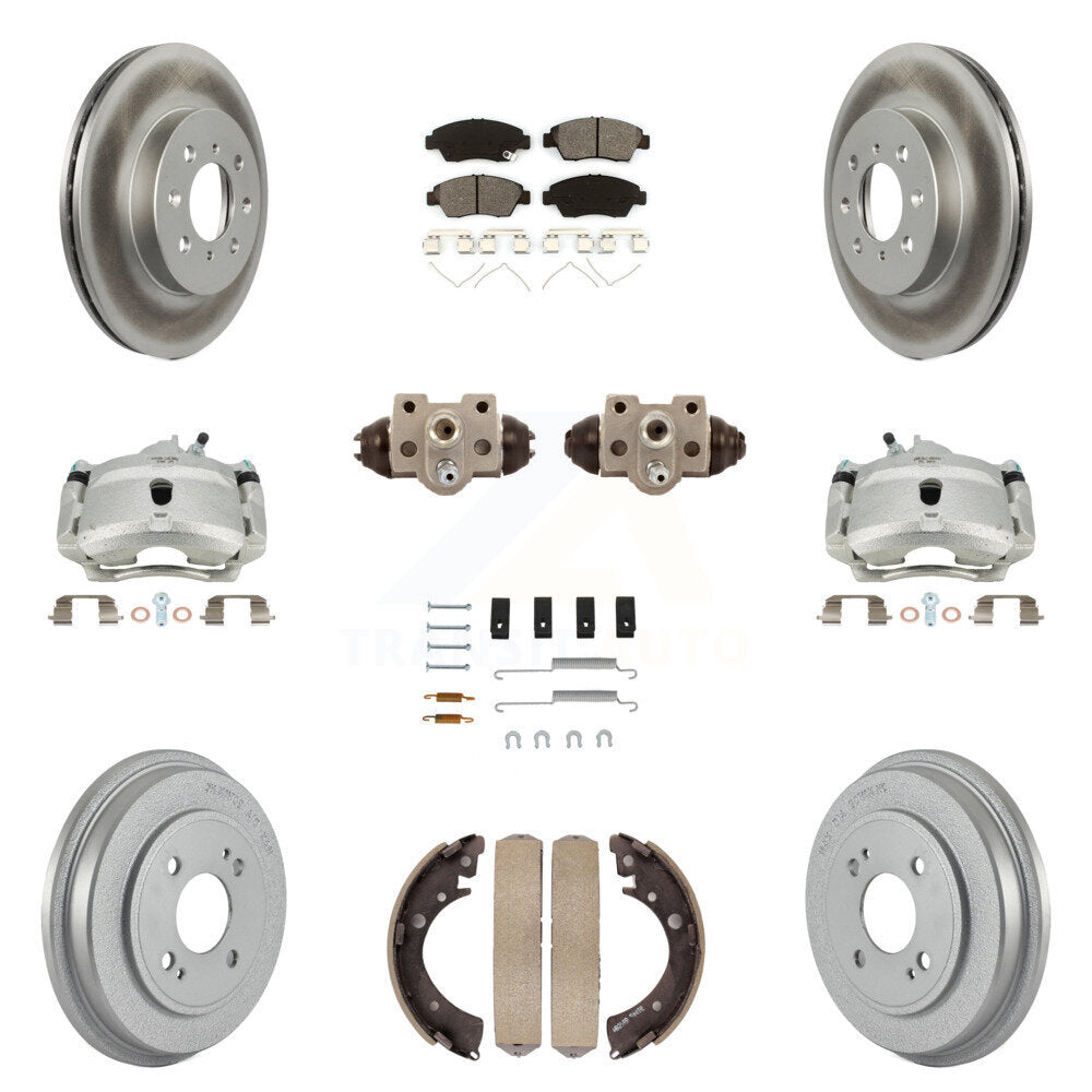 Transit Auto KCG-100376S Disc Brake Kit for 2004-2005 Honda Civic - Front and Rear product image
