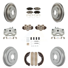 Transit Auto KCG-100376S Disc Brake Kit for 2004-2005 Honda Civic - Front and Rear product image