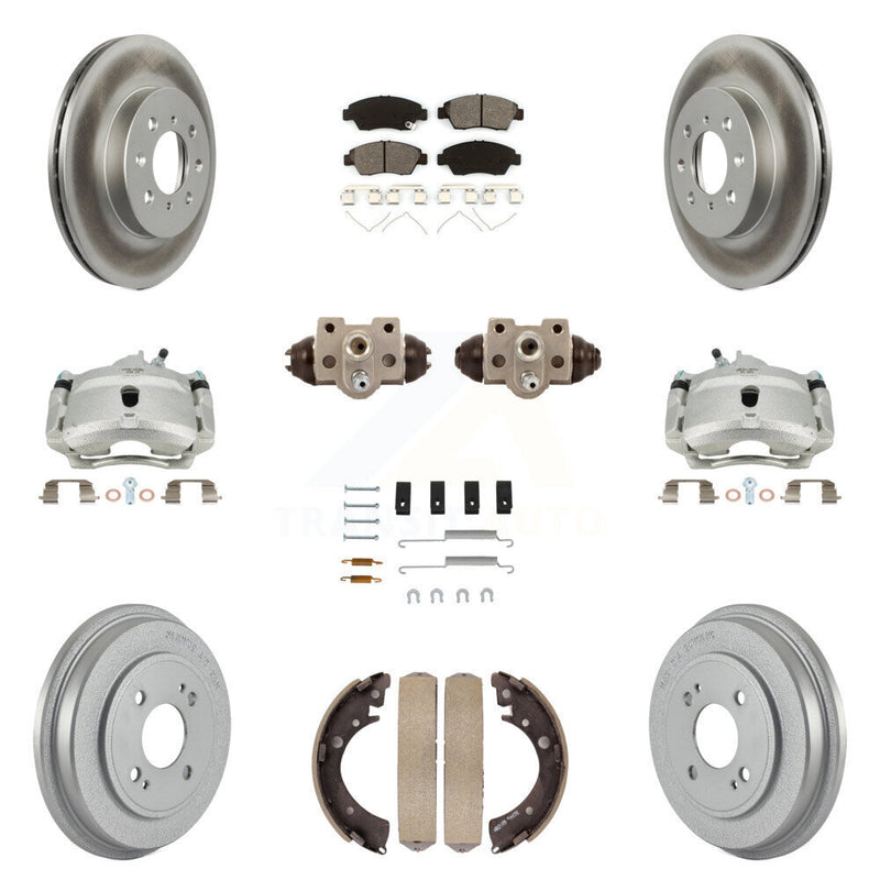 Transit Auto KCG-100376S Disc Brake Kit for 2004-2005 Honda Civic - Front and Rear product image