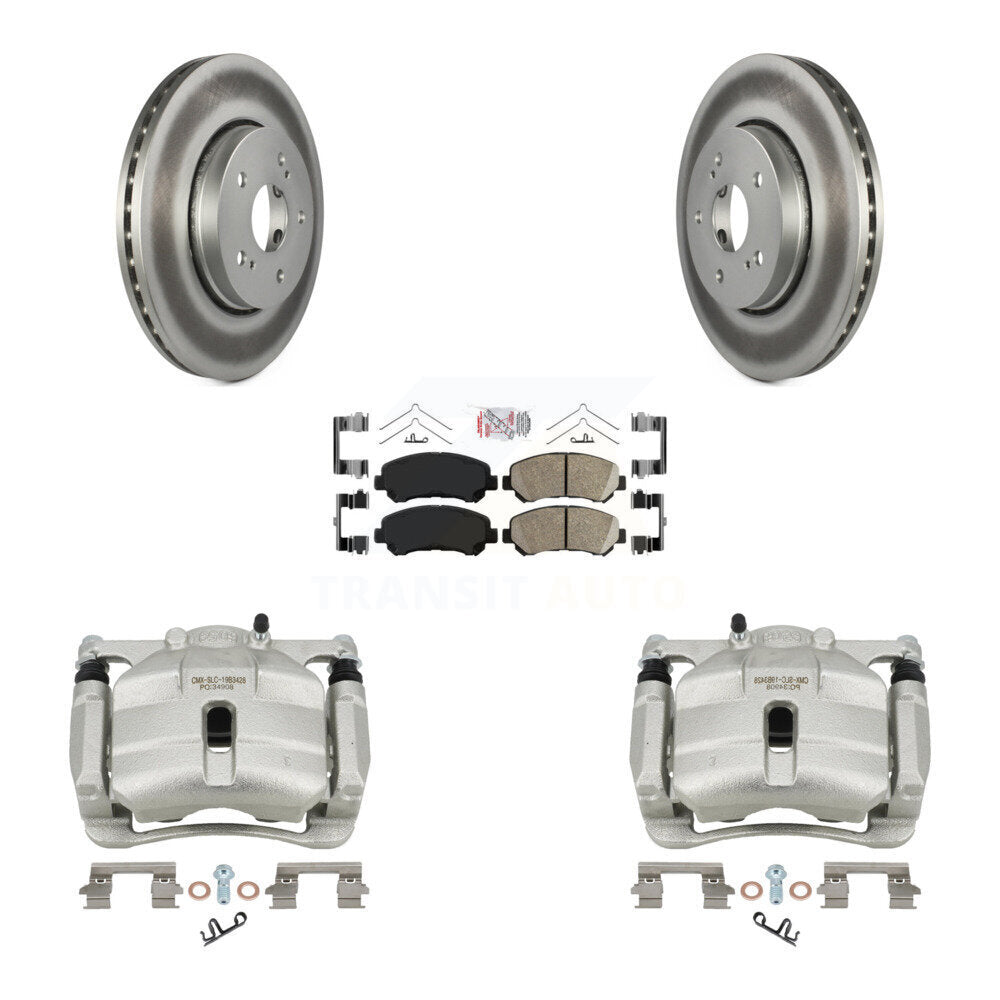 Transit Auto KCG-100377N Disc Brake Kit for 2010-2013 Suzuki Kizashi - Front product image
