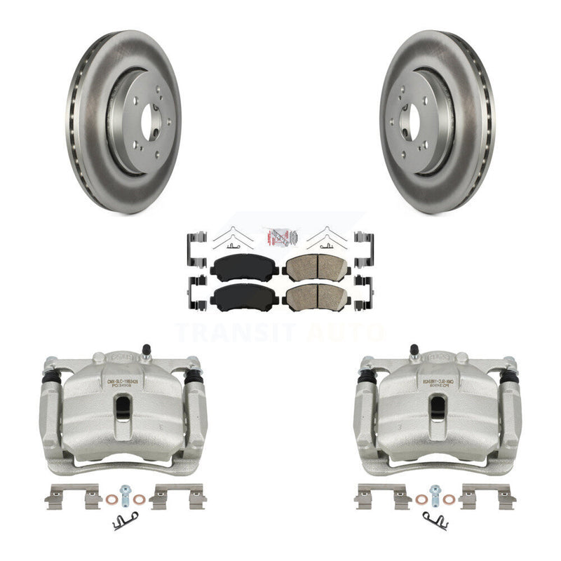 Transit Auto KCG-100377N Disc Brake Kit for 2010-2013 Suzuki Kizashi - Front product image