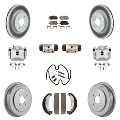 Transit Auto KCG-100378P Disc Brake Kit for 2003 Saturn Ion - Front and Rear product image