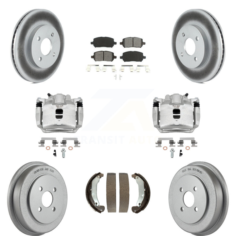 Transit Auto KCG-100378S Disc Brake Kit for 2003-2007 Chevrolet Cobalt, Pontiac Pursuit, Saturn Ion - Front and Rear product image
