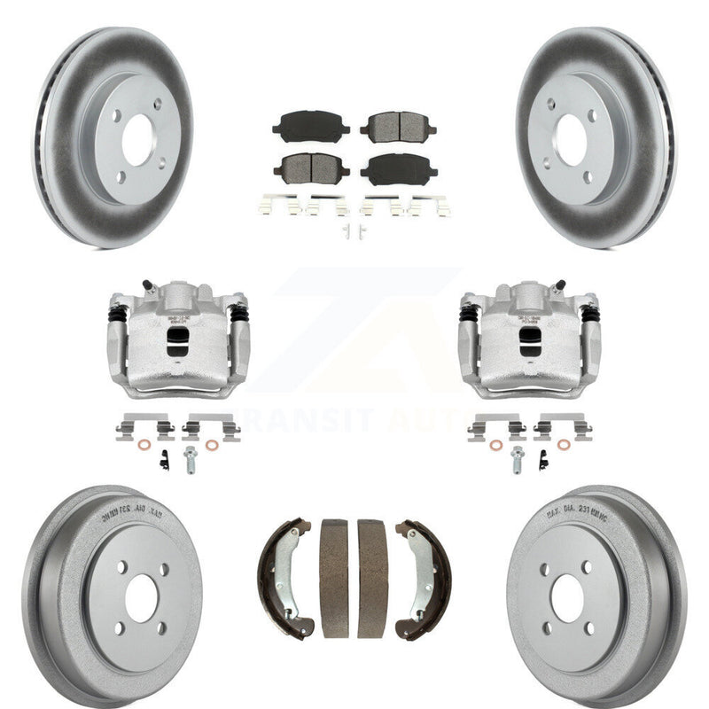 Transit Auto KCG-100378S Disc Brake Kit for 2003-2007 Chevrolet Cobalt, Pontiac Pursuit, Saturn Ion - Front and Rear product image