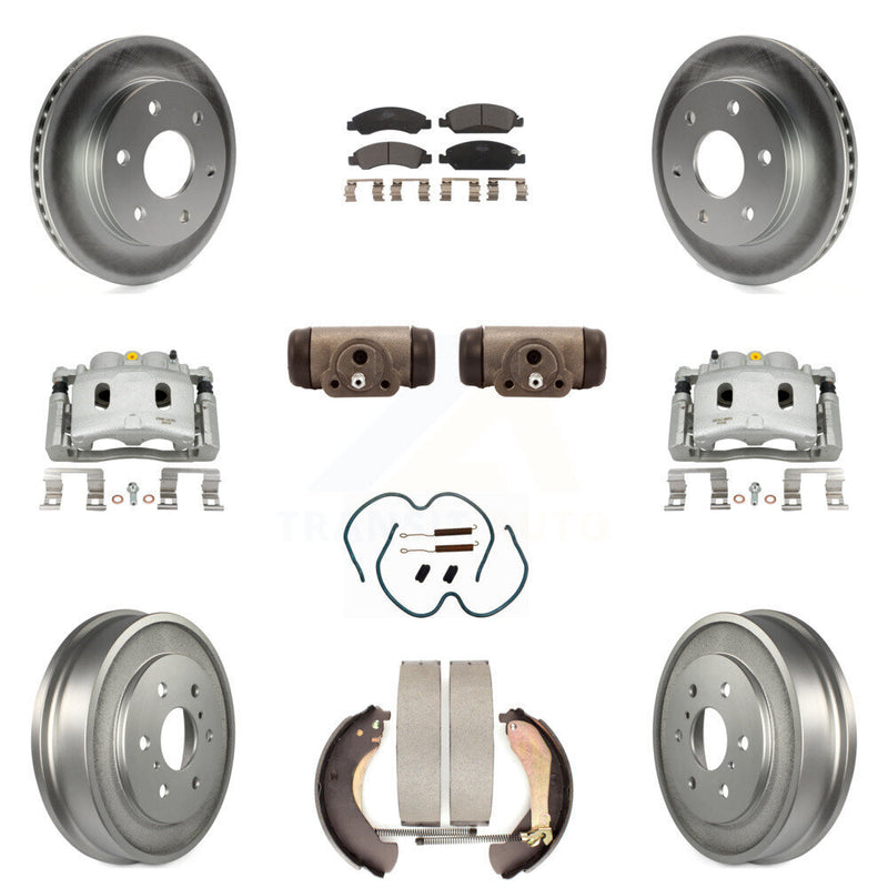 Transit Auto KCG-100378T Disc Brake Kit for 2007 GMC Sierra 1500 - Front and Rear product image
