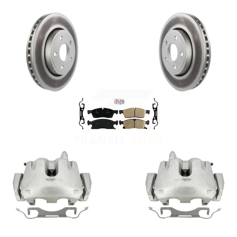 Transit Auto KCG-100379N Disc Brake Kit for 2011-2023 Dodge Durango, Jeep Grand Cherokee - Front product image