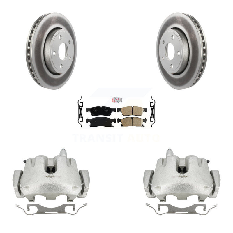 Transit Auto KCG-100379N Disc Brake Kit for 2011-2023 Dodge Durango, Jeep Grand Cherokee - Front product image