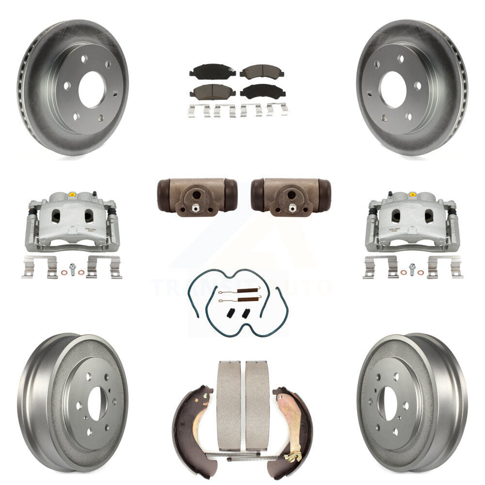 Transit Auto KCG-100380C Disc Brake Kit for 2007 GMC Sierra 1500 - Front and Rear product image