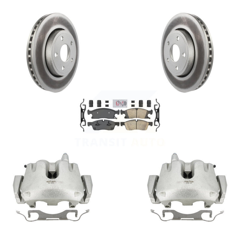 Transit Auto KCG-100380N Disc Brake Kit for 2011-2023 Dodge Durango, Jeep Grand Cherokee - Front product image