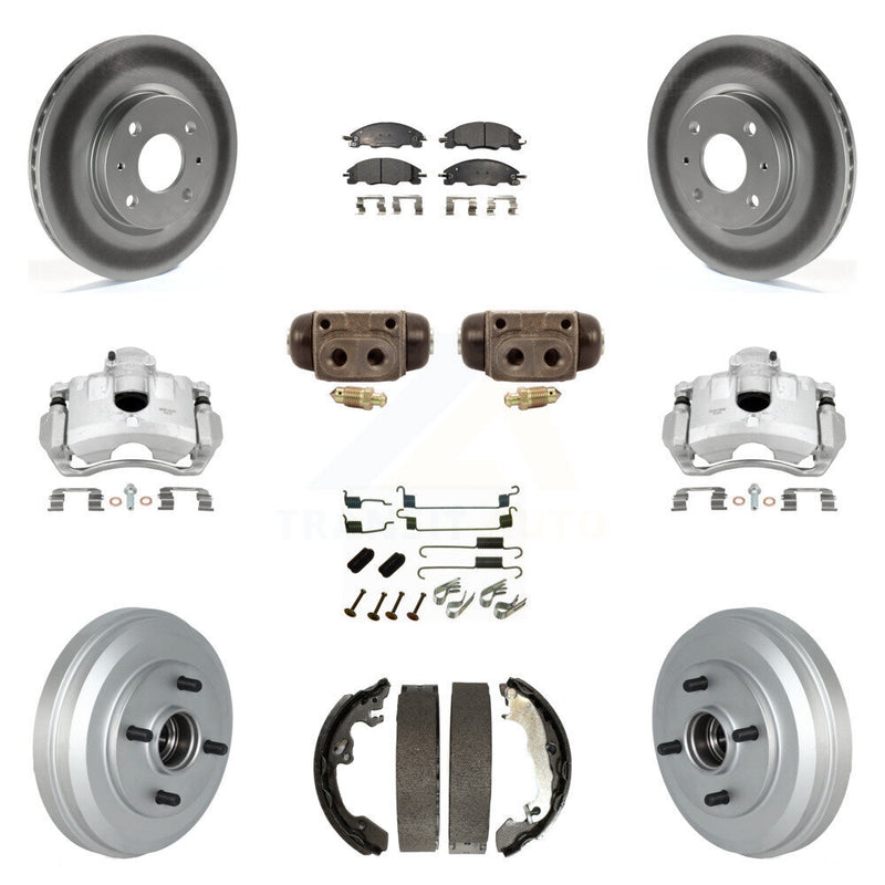 Transit Auto KCG-100380T Disc Brake Kit for 2010-2011 Ford Focus - Front and Rear product image