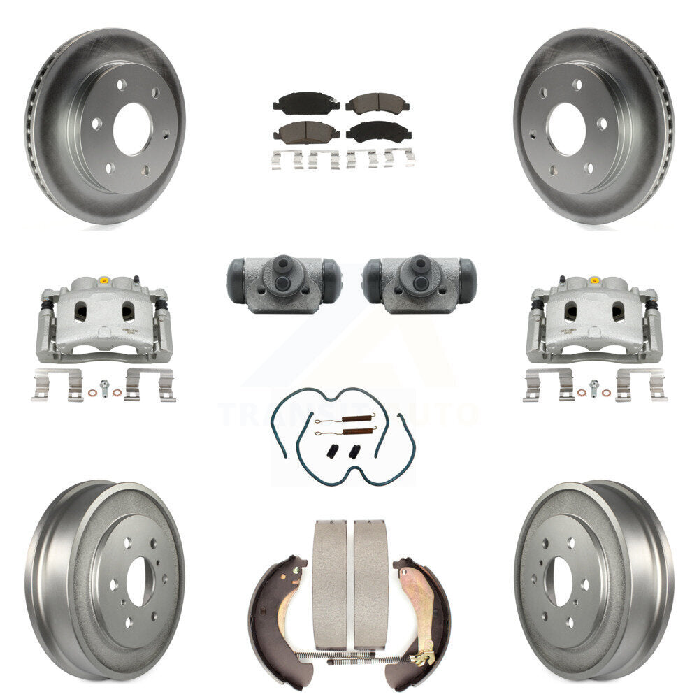 Transit Auto KCG-100381C Disc Brake Kit for 2007 GMC Sierra 1500 - Front and Rear product image