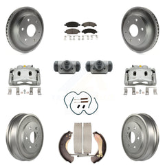 Transit Auto KCG-100381C Disc Brake Kit for 2007 GMC Sierra 1500 - Front and Rear product image