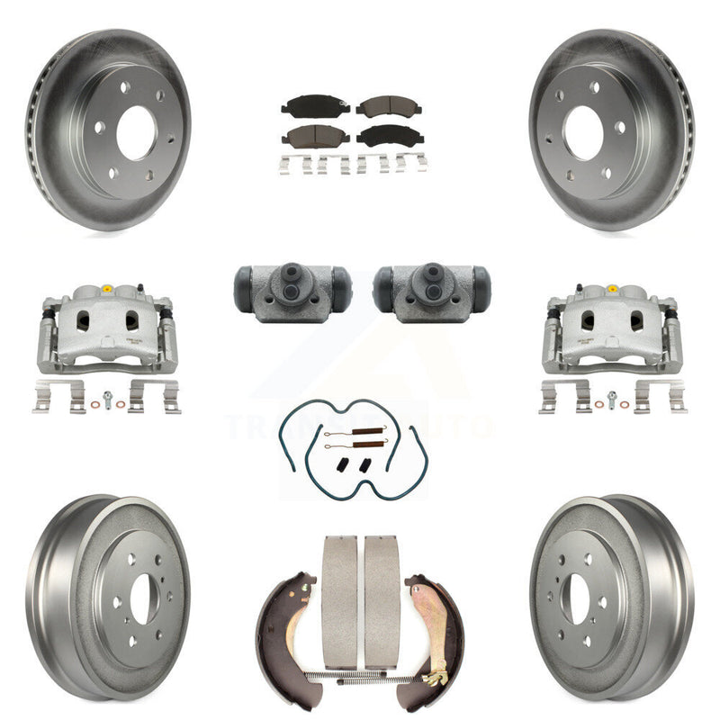 Transit Auto KCG-100381C Disc Brake Kit for 2007 GMC Sierra 1500 - Front and Rear product image