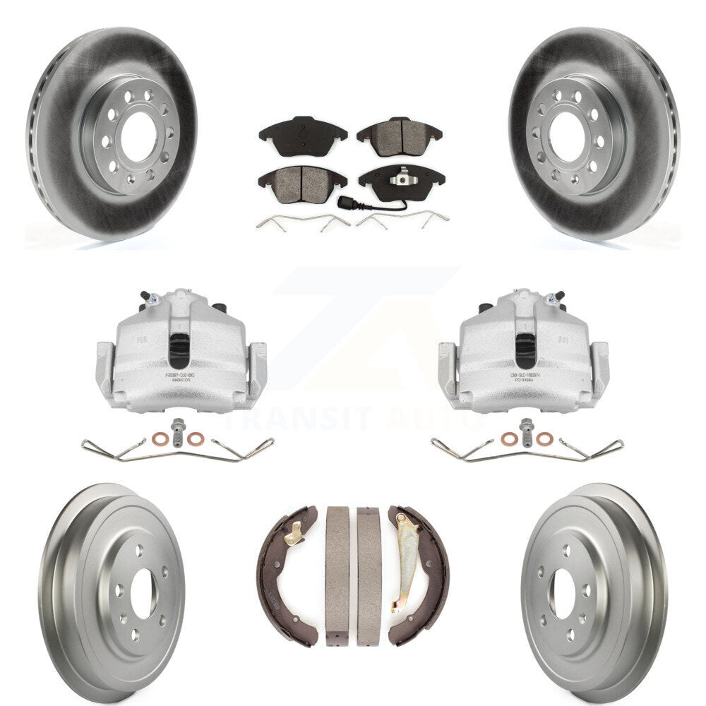 Transit Auto KCG-100381S Disc Brake Kit for 2011-2012 Volkswagen Beetle, Volkswagen Jetta - Front and Rear product image