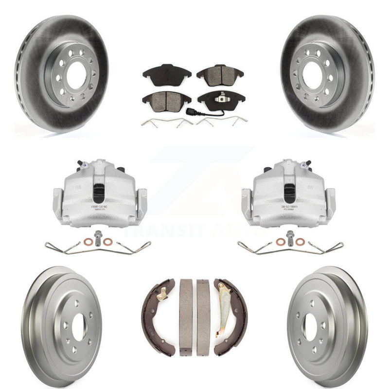 Transit Auto KCG-100381S Disc Brake Kit for 2011-2012 Volkswagen Beetle, Volkswagen Jetta - Front and Rear product image