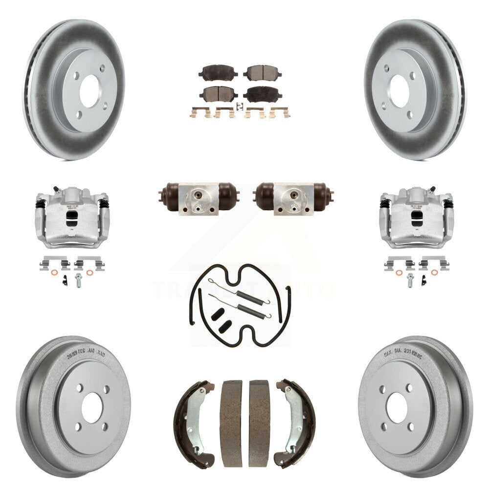 Transit Auto KCG-100382P Disc Brake Kit for 2003-2007 Chevrolet Cobalt, Pontiac Pursuit, Saturn Ion - Front and Rear product image