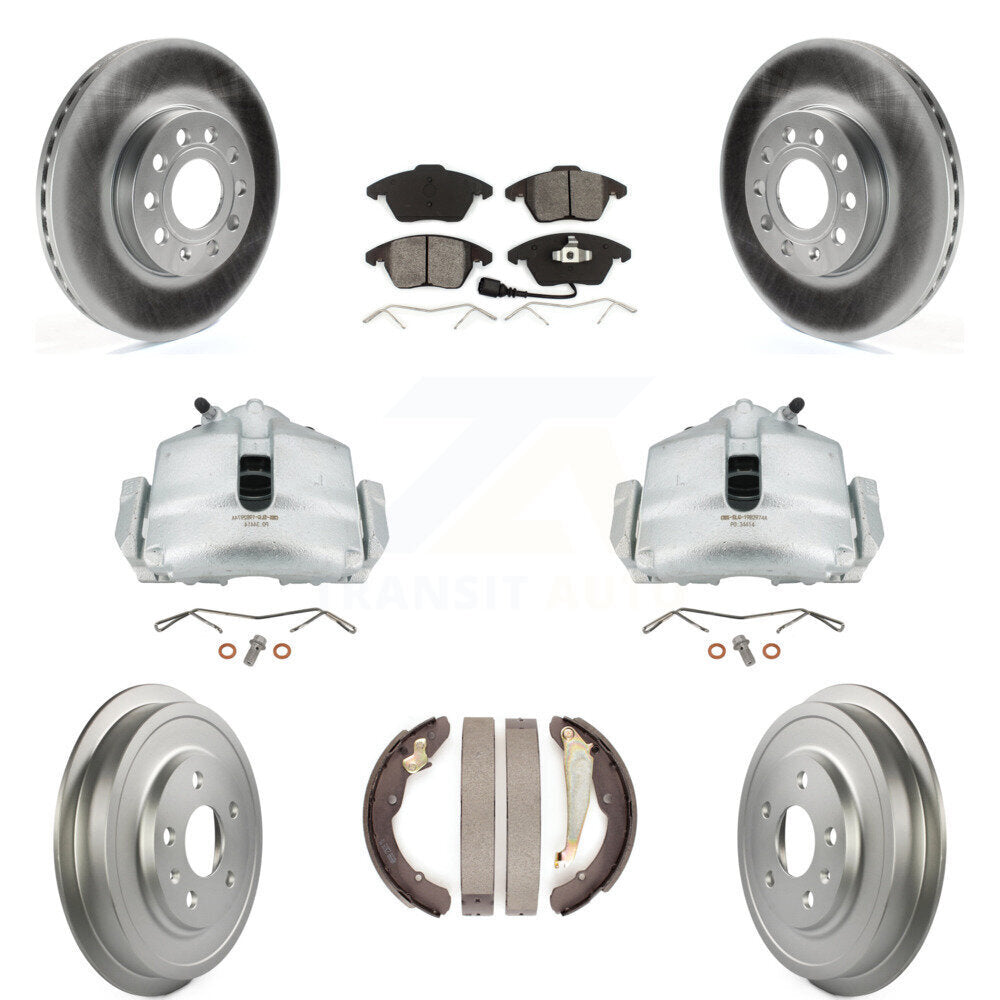 Transit Auto KCG-100382S Disc Brake Kit for 2011-2012 Volkswagen Jetta - Front and Rear product image