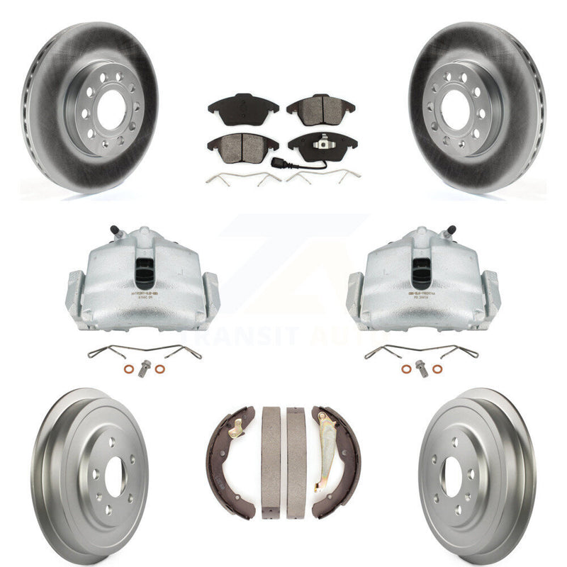 Transit Auto KCG-100382S Disc Brake Kit for 2011-2012 Volkswagen Jetta - Front and Rear product image
