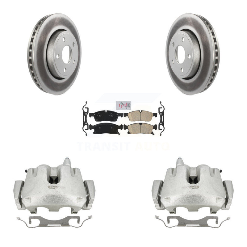 Transit Auto KCG-100383N Disc Brake Kit for 2011-2023 Dodge Durango, Jeep Grand Cherokee - Front product image