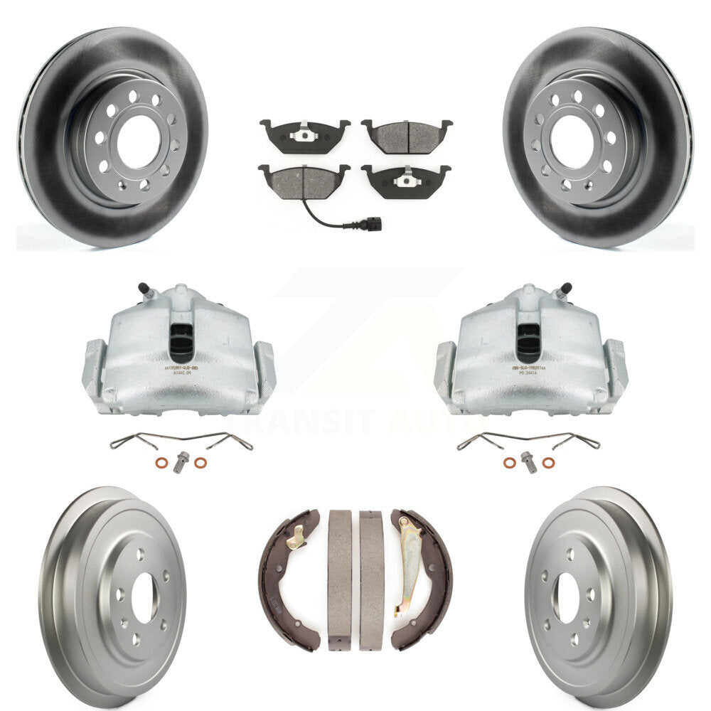 Transit Auto KCG-100383S Disc Brake Kit for 2011-2012 Volkswagen Jetta - Front and Rear product image