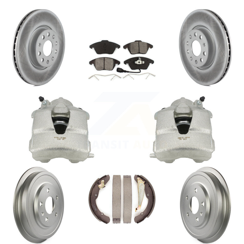 Transit Auto KCG-100384S Disc Brake Kit for 2011-2012 Volkswagen Jetta - Front and Rear product image