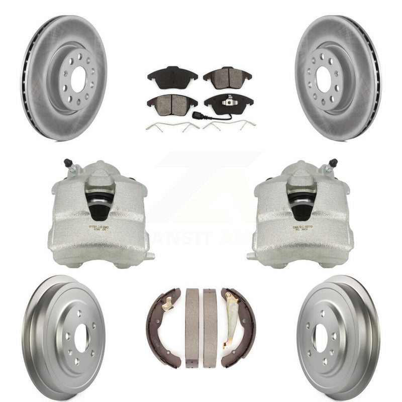 Transit Auto KCG-100384S Disc Brake Kit for 2011-2012 Volkswagen Jetta - Front and Rear product image