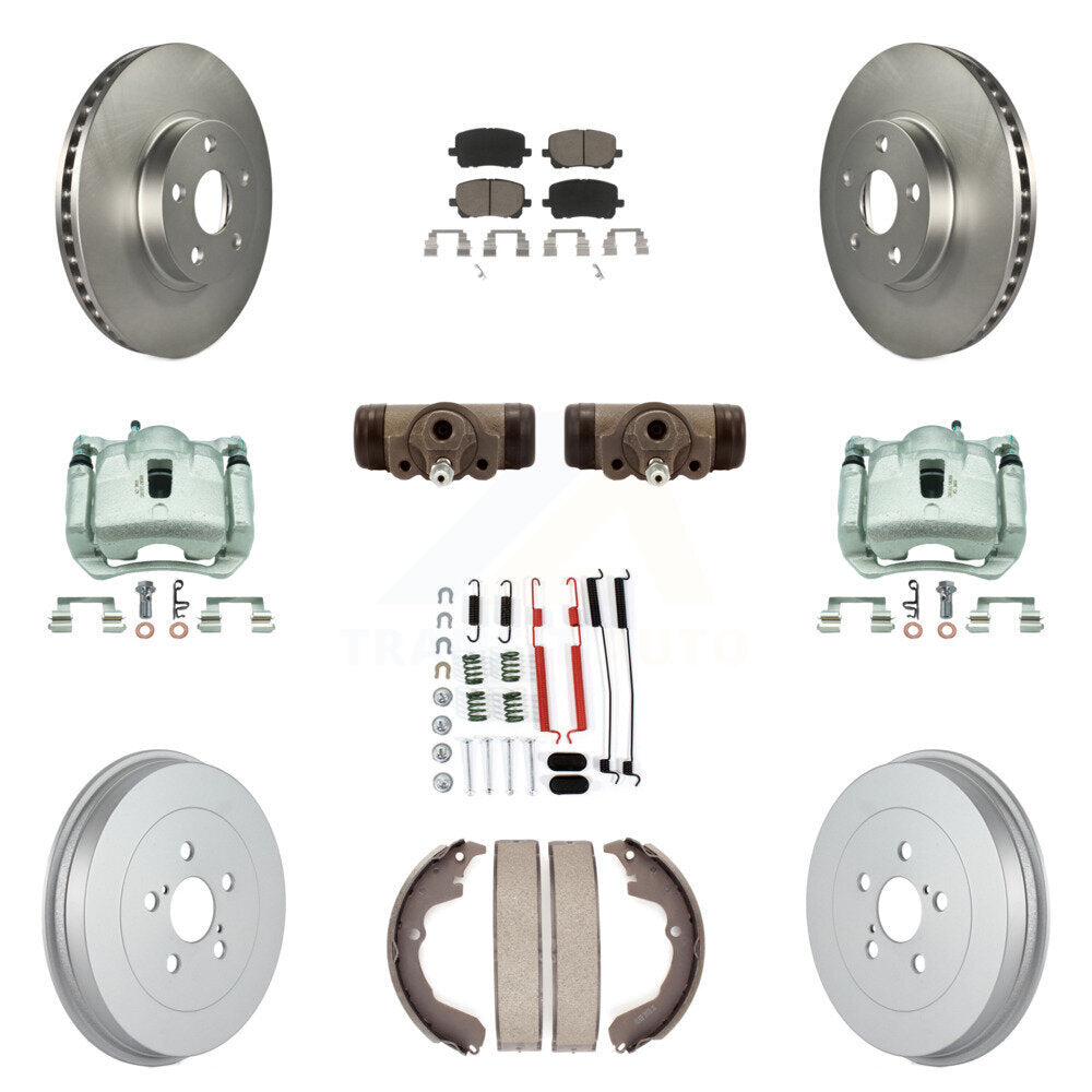 Transit Auto KCG-100385C Disc Brake Kit for 2003-2007 Pontiac Vibe, Toyota Matrix - Front and Rear product image