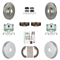 Transit Auto KCG-100385C Disc Brake Kit for 2003-2007 Pontiac Vibe, Toyota Matrix - Front and Rear product image