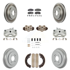Transit Auto KCG-100385P Disc Brake Kit for 2001-2005 Honda Civic - Front and Rear product image