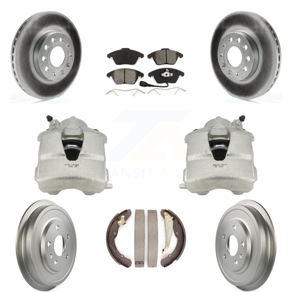 Transit Auto KCG-100385S Disc Brake Kit for 2011-2012 Volkswagen Jetta - Front and Rear product image