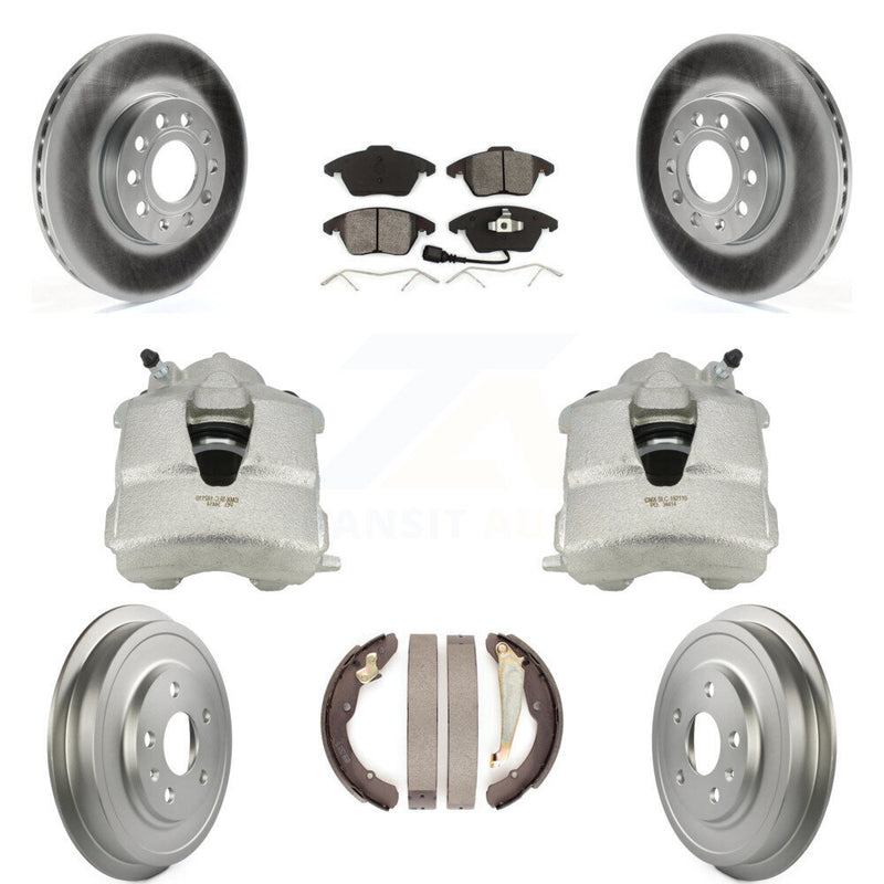 Transit Auto KCG-100385S Disc Brake Kit for 2011-2012 Volkswagen Jetta - Front and Rear product image
