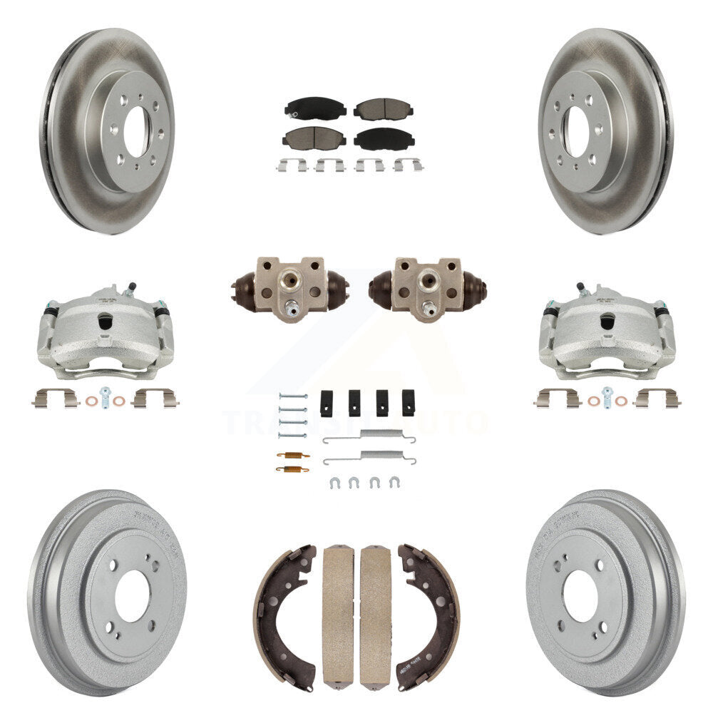 Transit Auto KCG-100386C Disc Brake Kit for 2001-2005 Honda Civic - Front and Rear product image