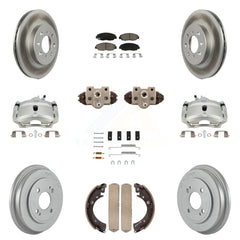 Transit Auto KCG-100386C Disc Brake Kit for 2001-2005 Honda Civic - Front and Rear product image