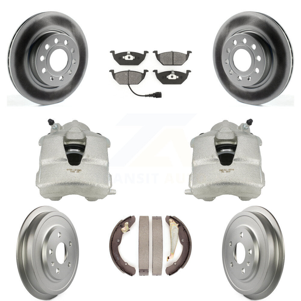 Transit Auto KCG-100386S Disc Brake Kit for 2011-2012 Volkswagen Jetta - Front and Rear product image
