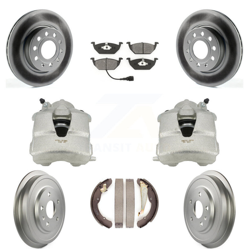 Transit Auto KCG-100386S Disc Brake Kit for 2011-2012 Volkswagen Jetta - Front and Rear product image