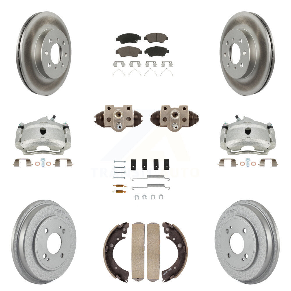 Transit Auto KCG-100387C Disc Brake Kit for 2004-2005 Honda Civic - Front and Rear product image