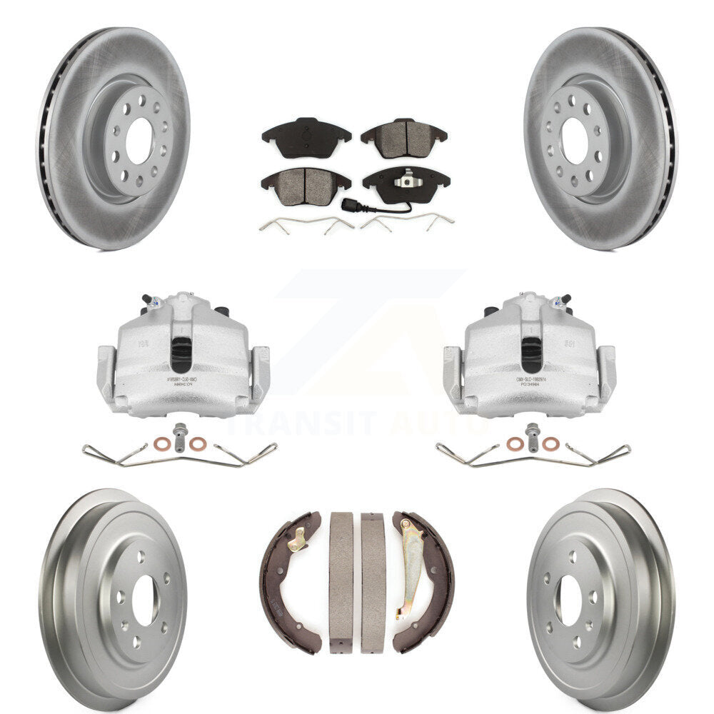 Transit Auto KCG-100387S Disc Brake Kit for 2011-2012 Volkswagen Jetta - Front and Rear product image