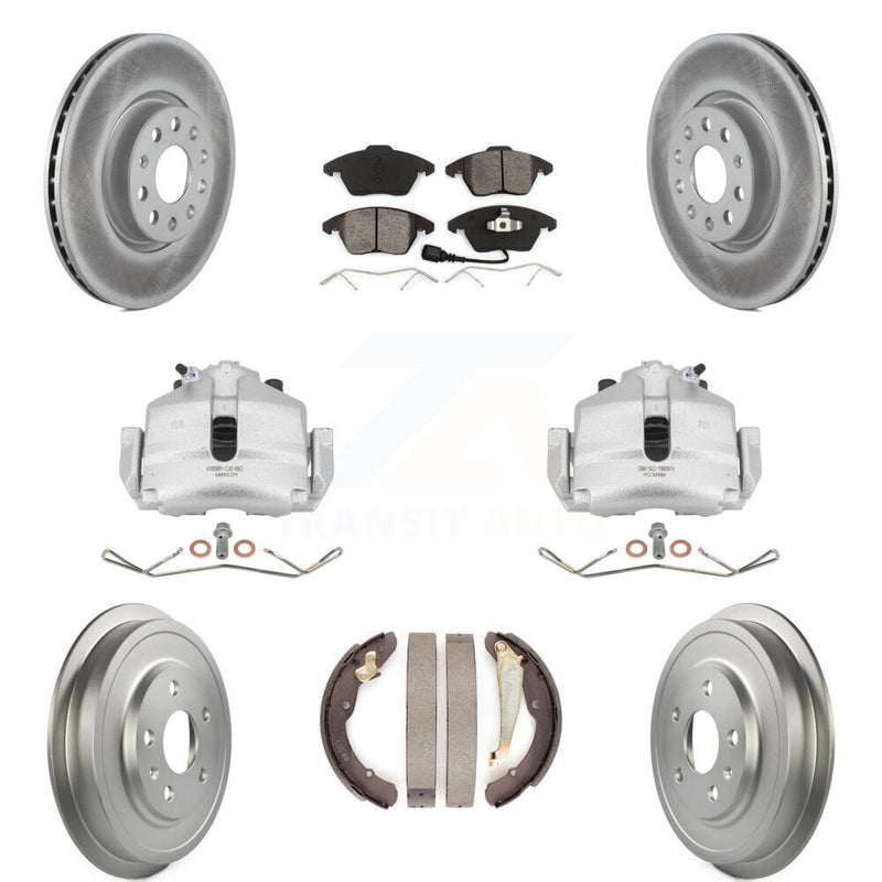 Transit Auto KCG-100387S Disc Brake Kit for 2011-2012 Volkswagen Jetta - Front and Rear product image