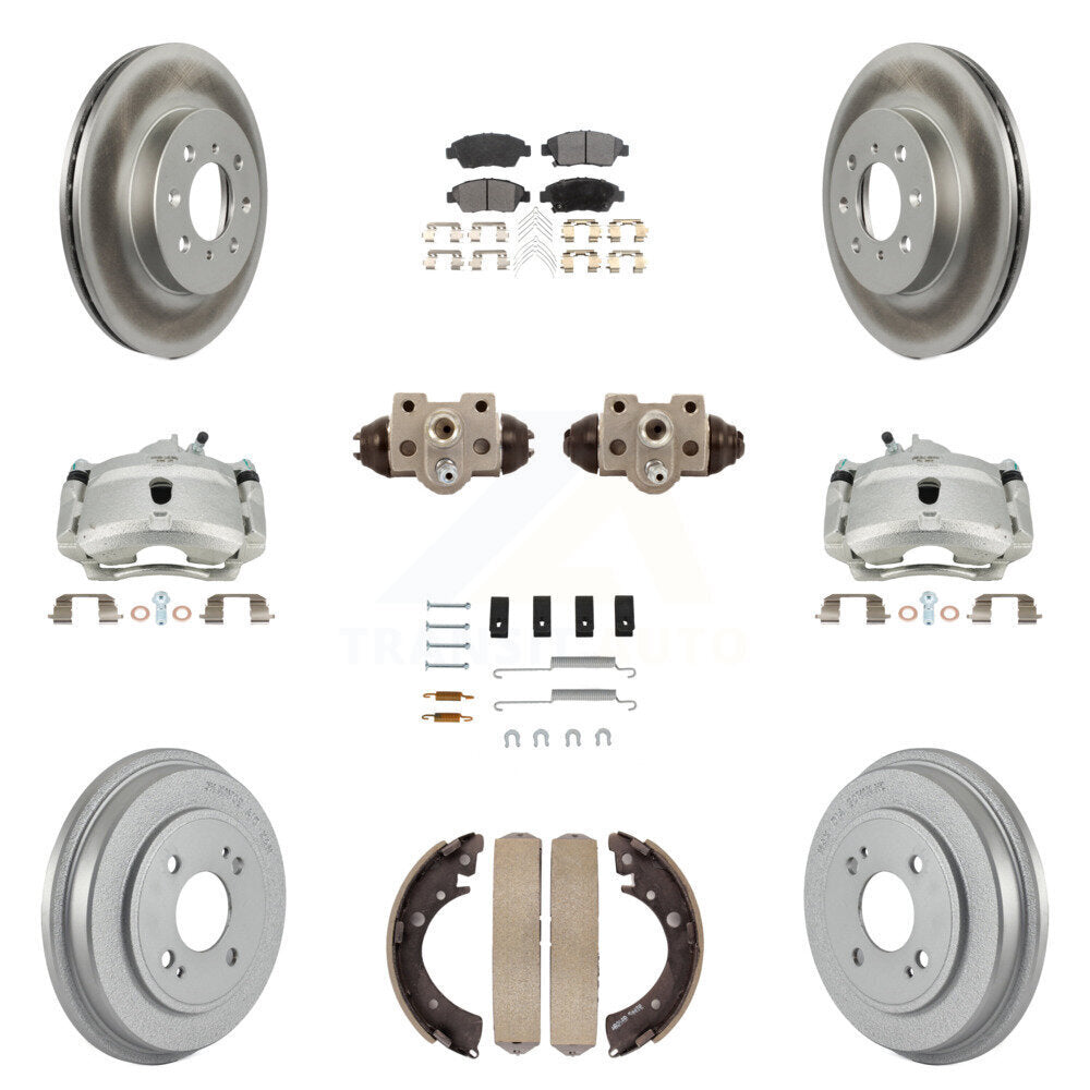 Transit Auto KCG-100387T Disc Brake Kit for 2004-2005 Honda Civic - Front and Rear product image
