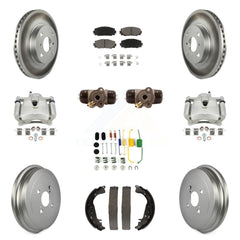 Transit Auto KCG-100388C Disc Brake Kit for 2006-2014 Toyota Yaris - Front and Rear product image