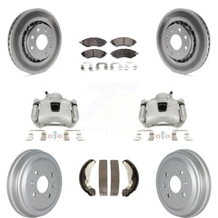 Transit Auto KCG-100388P Disc Brake Kit for 2004-2015 Chevrolet Spark, Pontiac G3, Pontiac G3 Wave & more - Front and Rear product image